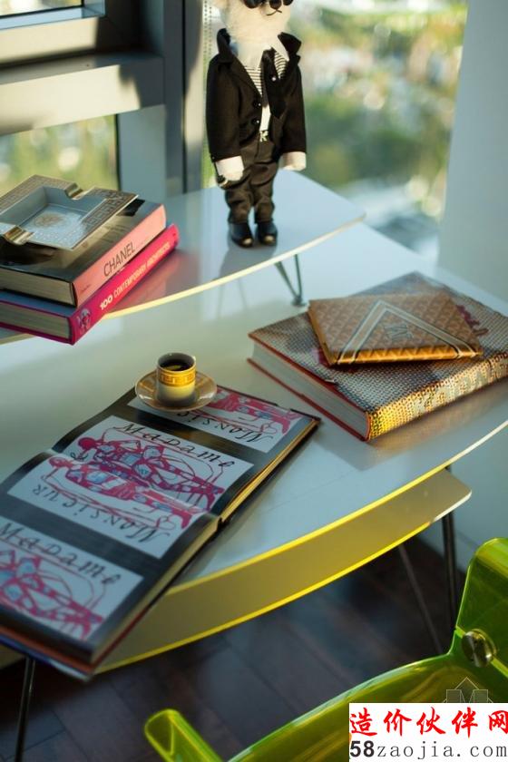 洛杉矶顶层公寓 现代奢华软装配饰