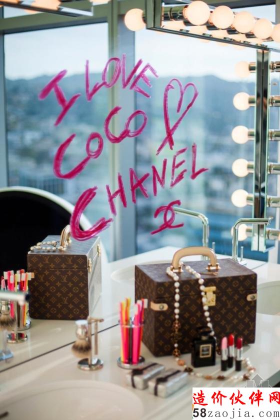 洛杉矶顶层公寓 现代奢华软装配饰