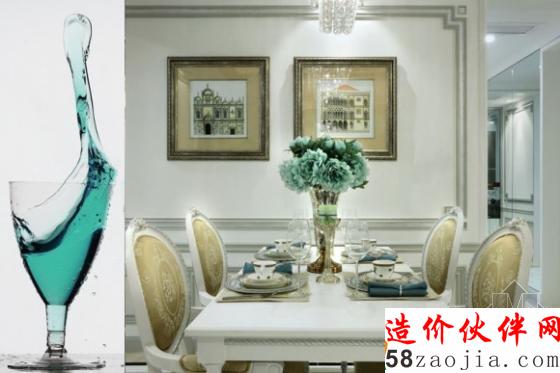 一、高贵优雅——南宁霖峰壹号欧式风格样板间设计