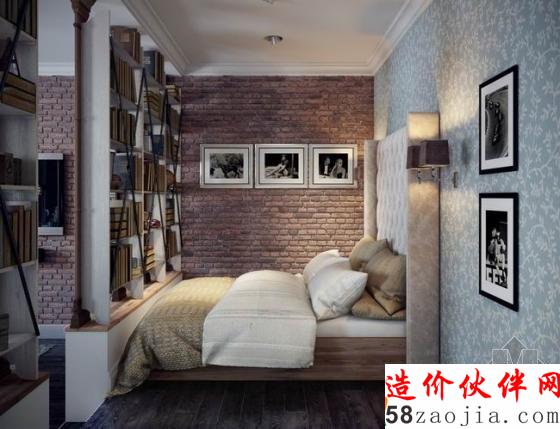 单身公寓完美蜕变!50平米女性美式风公寓