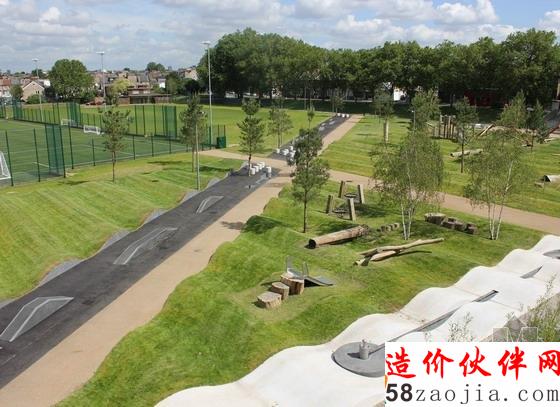 英国Drapers公园景观