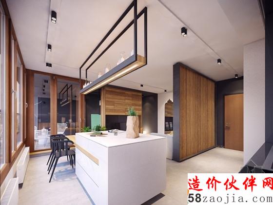 大胆的色彩搭配点亮激情空间!波兰华沙公寓设计