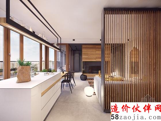 大胆的色彩搭配点亮激情空间!波兰华沙公寓设计