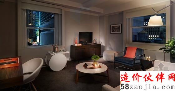 奢华气派!纽约“演绎现代奢华”派拉蒙特酒店