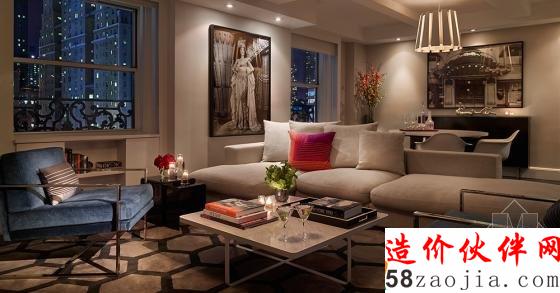 奢华气派!纽约“演绎现代奢华”派拉蒙特酒店