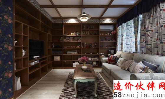 家的期望!78平美式乡村两居室婚房设计