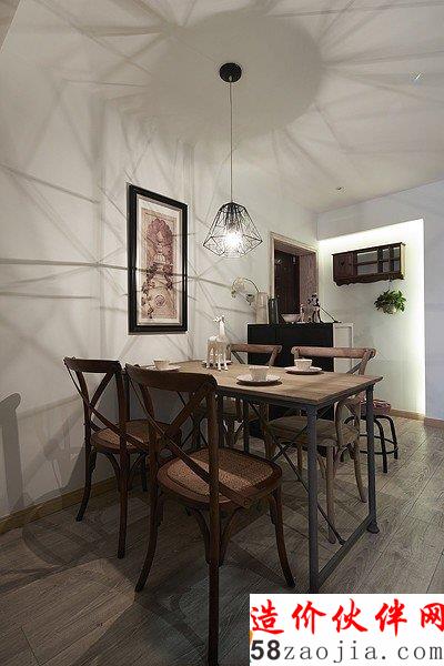 家的期望!78平美式乡村两居室婚房设计