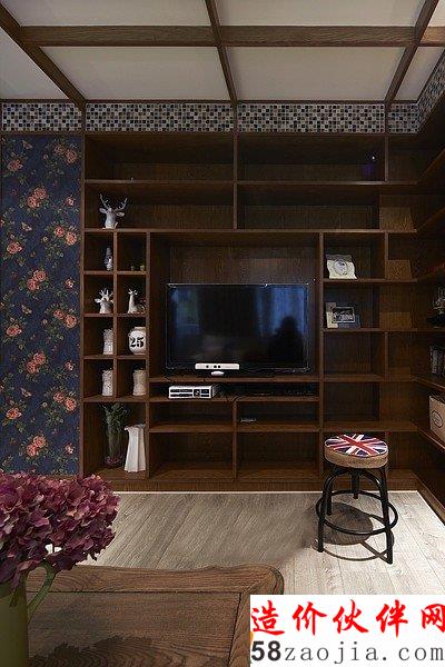 家的期望!78平美式乡村两居室婚房设计