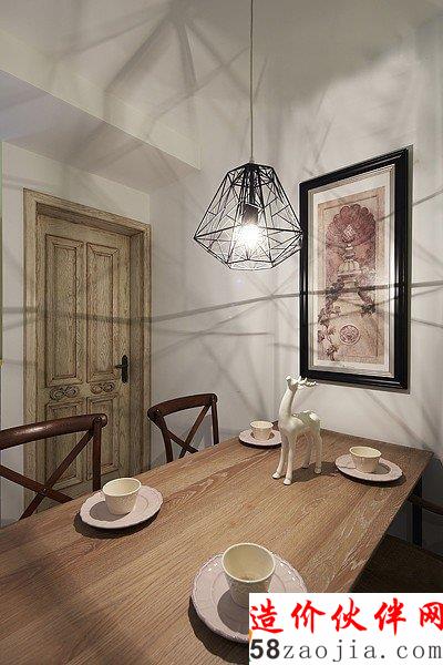 家的期望!78平美式乡村两居室婚房设计