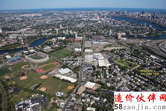 英国RAYMOND V. MELLONE公园景观鸟瞰图