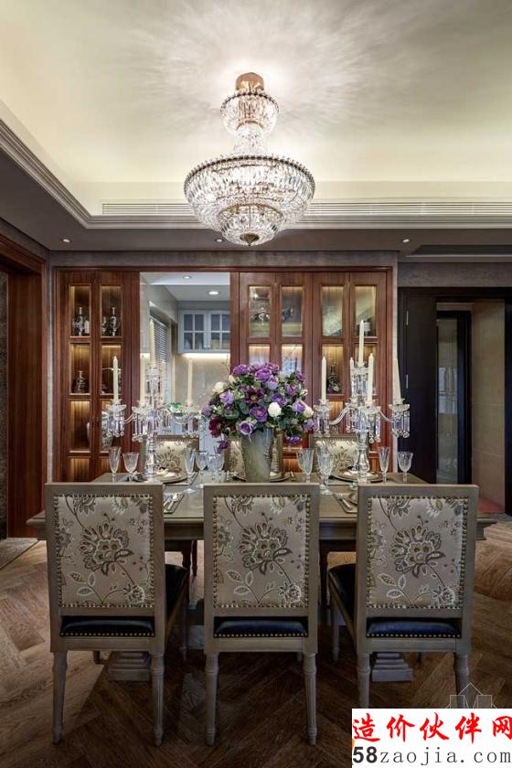 155平“天空之城”法国乡村风情样板房设计