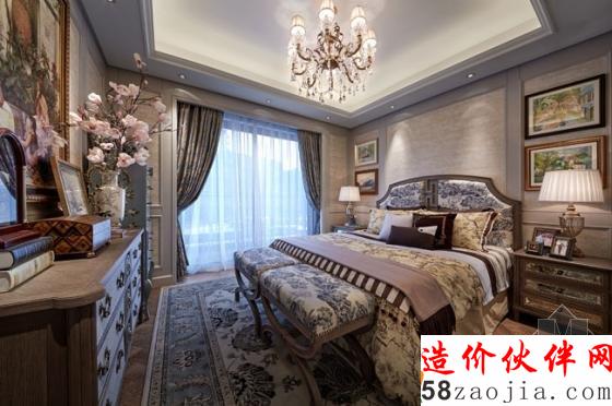 155平“天空之城”法国乡村风情样板房设计