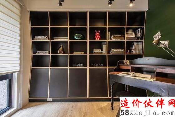 独特气息!100平时尚复古“轻盈”家居设计