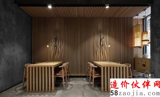 67平合肥返璞归真“禅意”同庆小笼餐厅设计