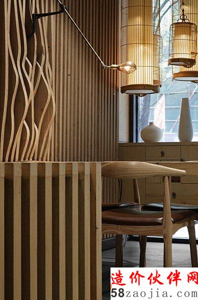 67平合肥返璞归真“禅意”同庆小笼餐厅设计