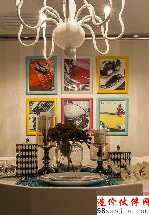 追求前卫!摩登时尚色彩两居室设计