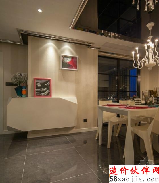 追求前卫!摩登时尚色彩两居室设计