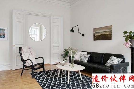 小空间大趣味!47.5平“精致”单身公寓设计