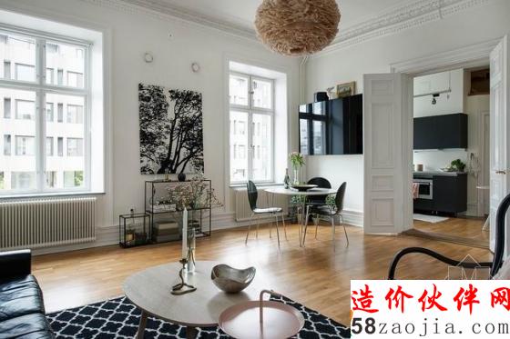 小空间大趣味!47.5平“精致”单身公寓设计