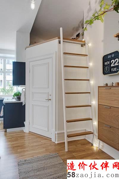 小空间大趣味!47.5平“精致”单身公寓设计