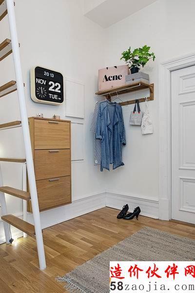 小空间大趣味!47.5平“精致”单身公寓设计小空间大趣味!47.5平“精致”单身公寓设计