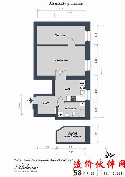 小空间大趣味!47.5平“精致”单身公寓设计