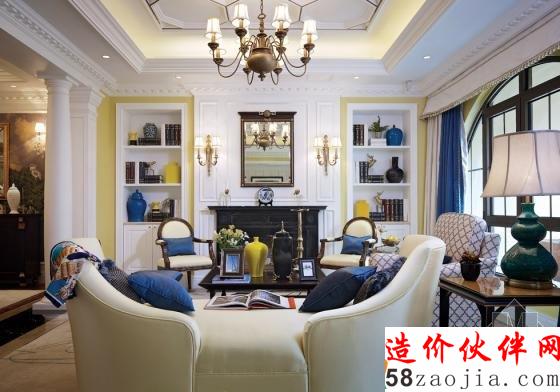 北京法式新古典格调“现代抽象”别墅设计