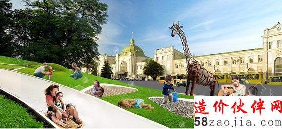 Ivano-Frankivsk城市儿童公共空间