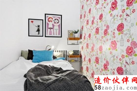 清新色调!60平尼德兰花园北欧公寓设计