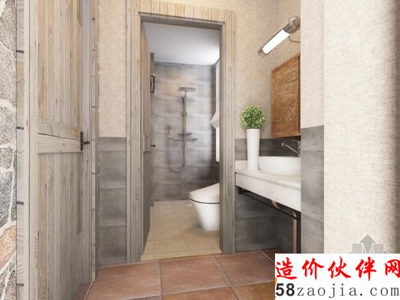 回归心灵宁静!100平乡村复古家居设计