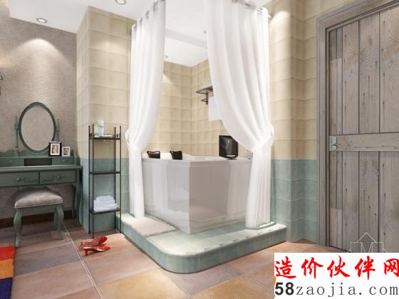 回归心灵宁静!100平乡村复古家居设计