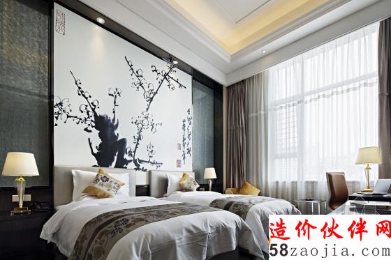 爱像水墨青花 山西太原君豪铂尊酒店