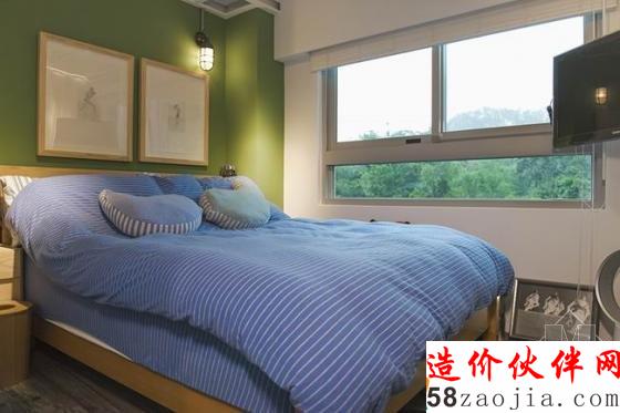 个性十足!56平挑高工业风两居室设计