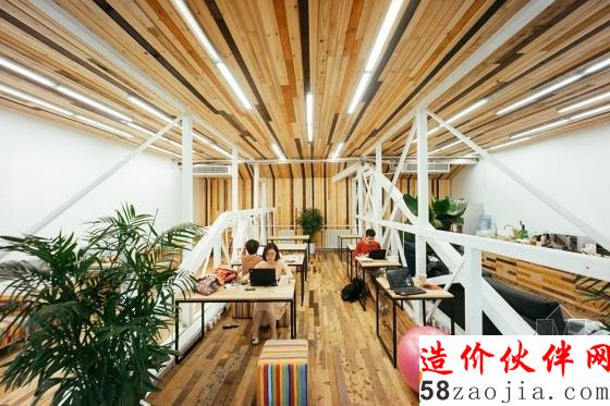 在森林里面办公 惊艳了每一个人!