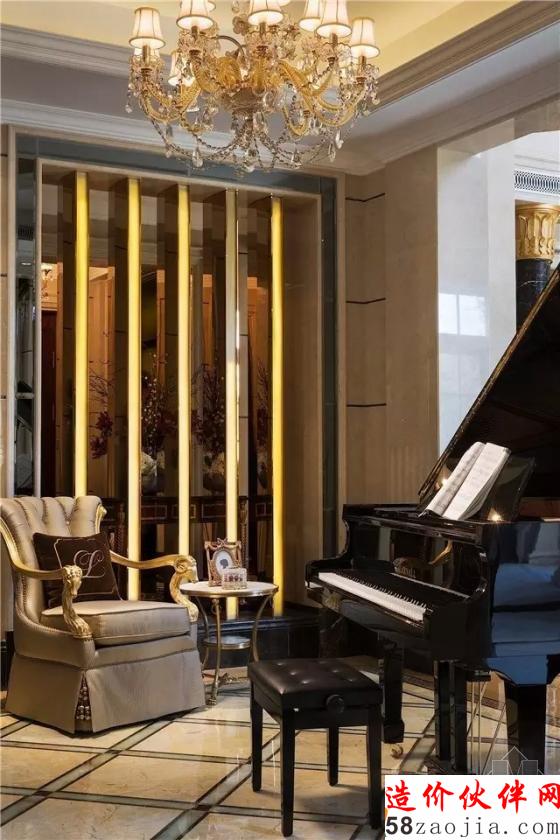 意式新古典!台州黄岩绿城1000㎡富豪之家