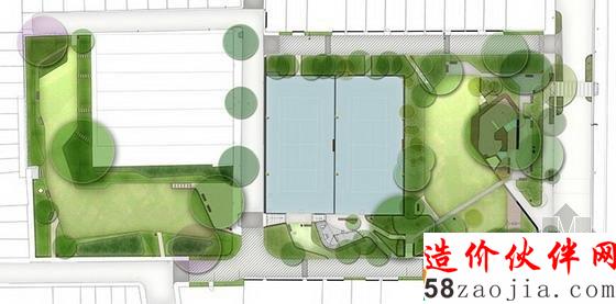 澳大利亚悉尼St James公园和John大街