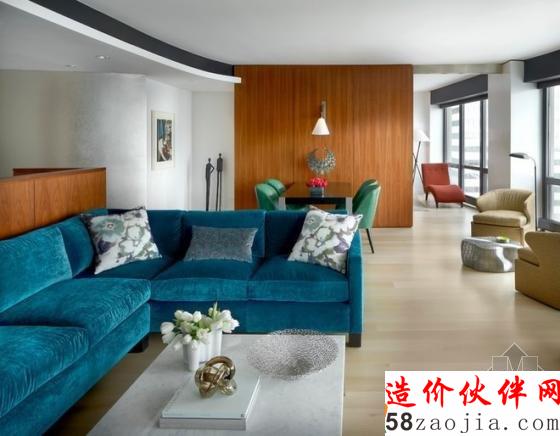 新婚夫妇爱巢!158平三居室现代混搭家居