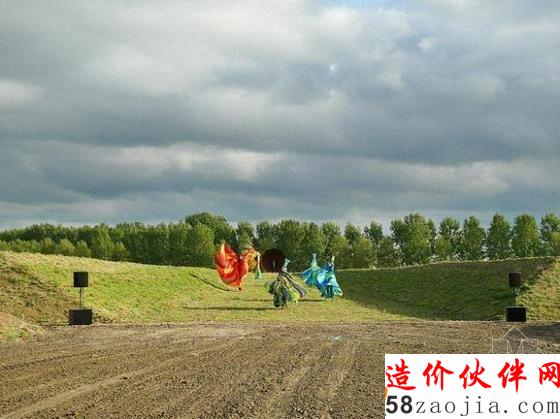 阿姆斯特丹史基浦机场附近的公园设计