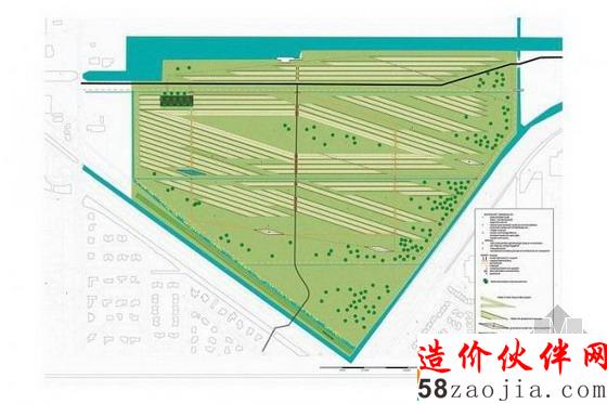 阿姆斯特丹史基浦机场上公园分析图