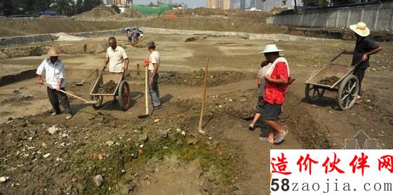 成都工地发现盛唐时期园林遗址