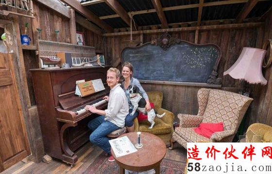 鸡舍变酒厂 英国男子创意棚屋获大奖