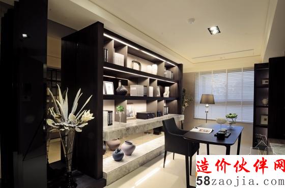 低彩奢华风韵!现代时尚三室两厅设计