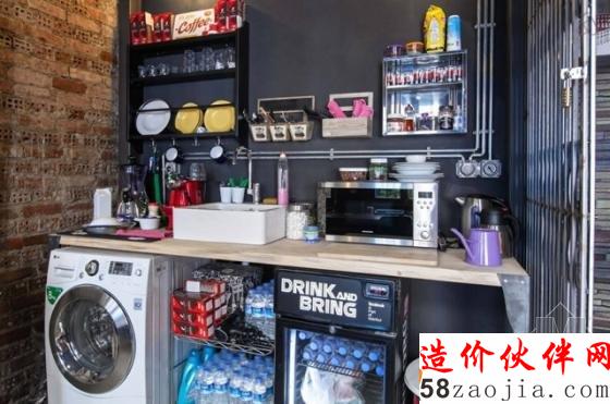 老屋改造记!水泥裸砖旧宅变身工业风家居