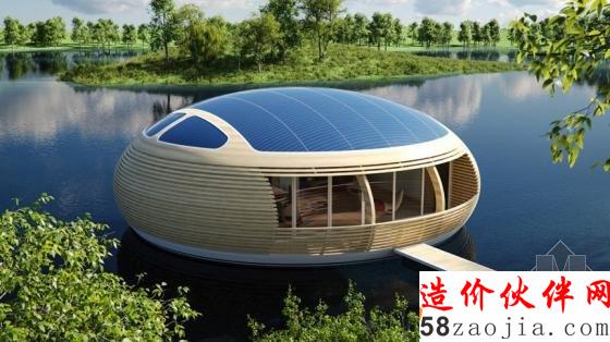 水上全景浮动住宅 你想停靠在哪里