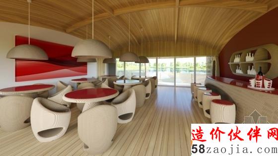 水上全景浮动住宅 你想停靠在哪里