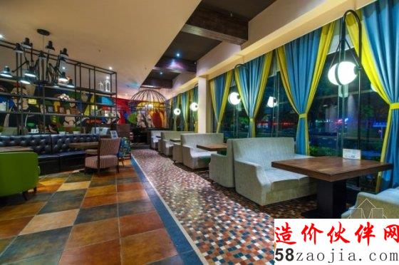 颜值爆表!原石“混搭”中西结合艺术餐厅