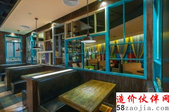 颜值爆表!原石“混搭”中西结合艺术餐厅