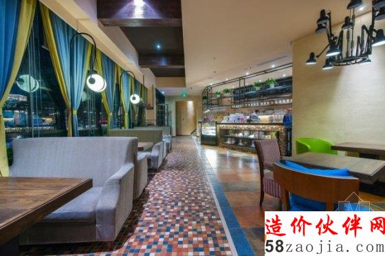 颜值爆表!原石“混搭”中西结合艺术餐厅