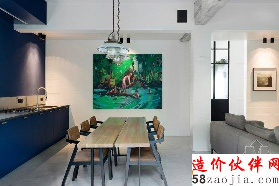 精致简约LOFT风!鲍豪斯派公寓设计