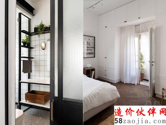 精致简约LOFT风!鲍豪斯派公寓设计